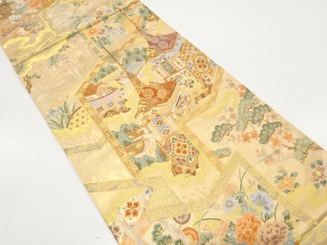 袋帯　正絹 楽天市場】袋帯 振袖用 成人式の振袖に 西陣織の袋帯 六通